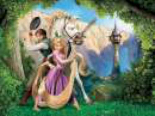 Tangled Edible Icing Image #2 - Click Image to Close